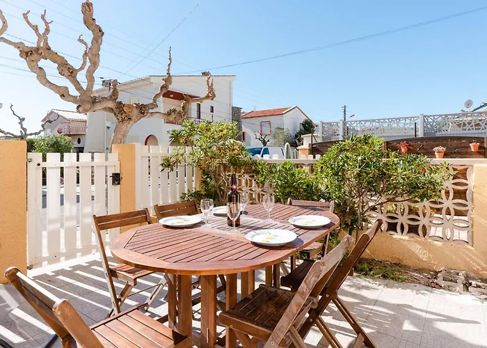 T2 Climatise Avec Wifi, Proche Plage, Parking Prive, Renove 2023, Terrasse, Animaux Non Admis - Fr-1-409-225 * 나르본