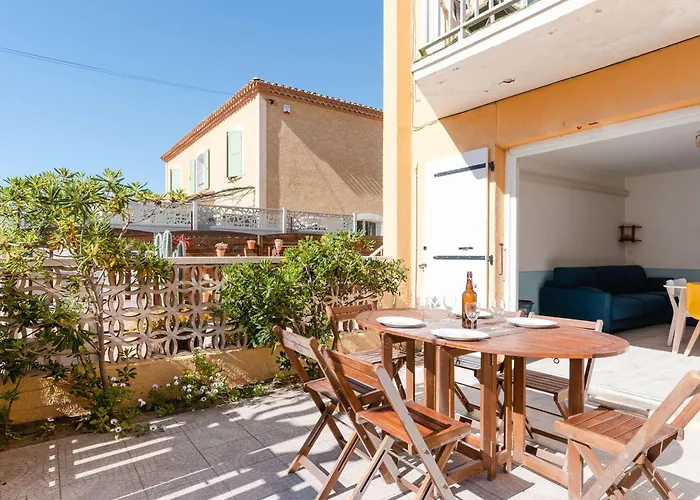T2 Climatise Avec Wifi, Proche Plage, Parking Prive, Renove 2023, Terrasse, Animaux Non Admis - Fr-1-409-225